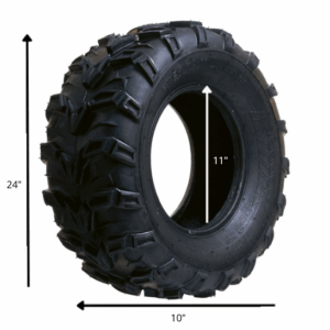 Pneu Quadriciclo Traseiro Honda Fourtrax 24x10-11"
