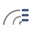 Curva para Tubo de Transporte 3" com ponteiras de 45° e 90°