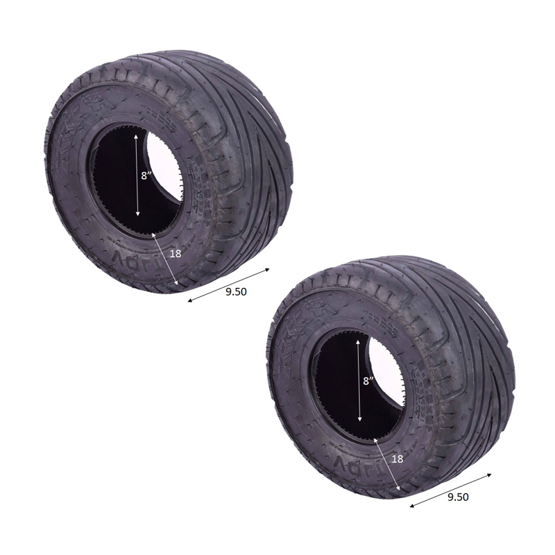 Pneu 2 pneus scooter elétrica 225/55-8