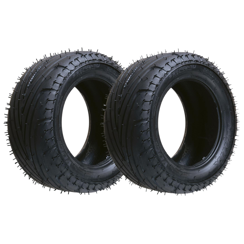 Kit 2 pneus scooter elétrica 225/40-10″